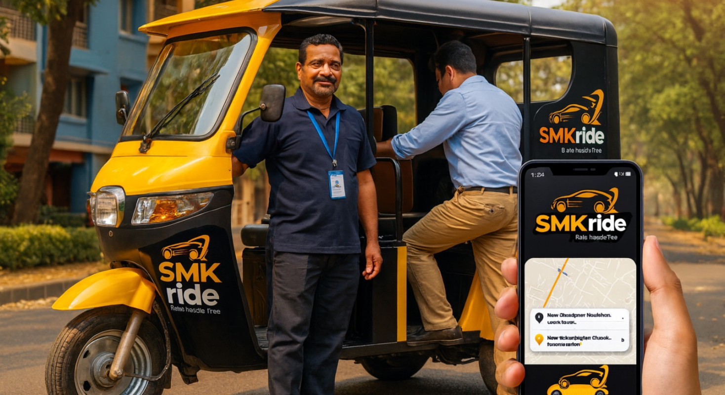Best E-Rickshaw Booking in Muzaffarpur – Try SMK Ride Today